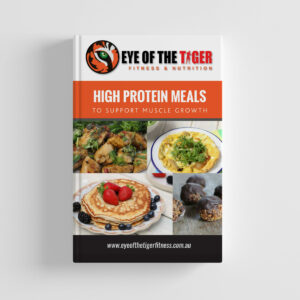Build lean muscle with these high protein recipe book